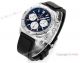Swiss Replica Breitling New Chronomat B01 42 Reverse Panda Dial Black Rubber Watch (2)_th.jpg